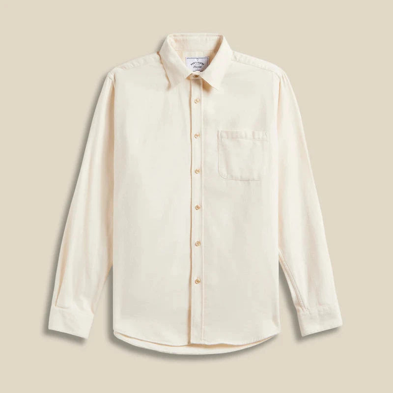Teca Shirt in Ecru