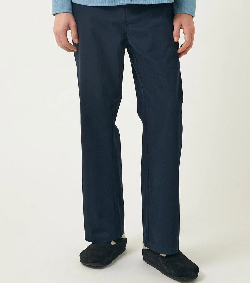 Heavy Twill Trouser in Midnight