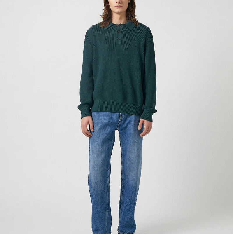Slouchy Polo in Green