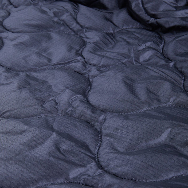 Quilted Liner Jacket in Black
