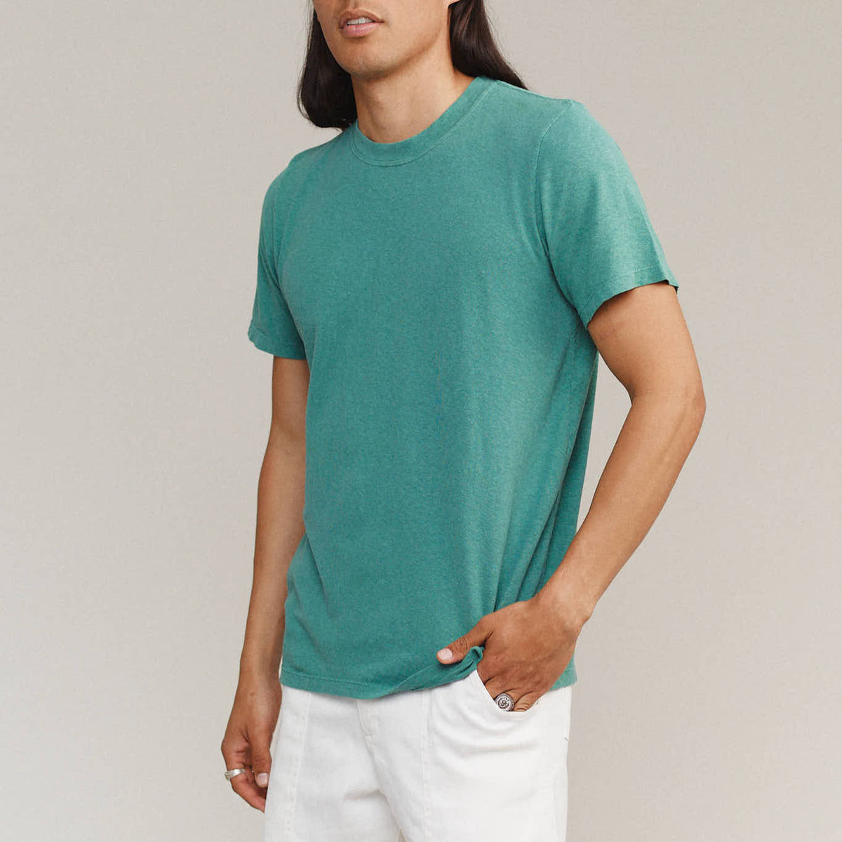 Jung Tee in Teal