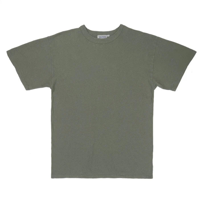 Vernon Oversized Tee in Olive Green