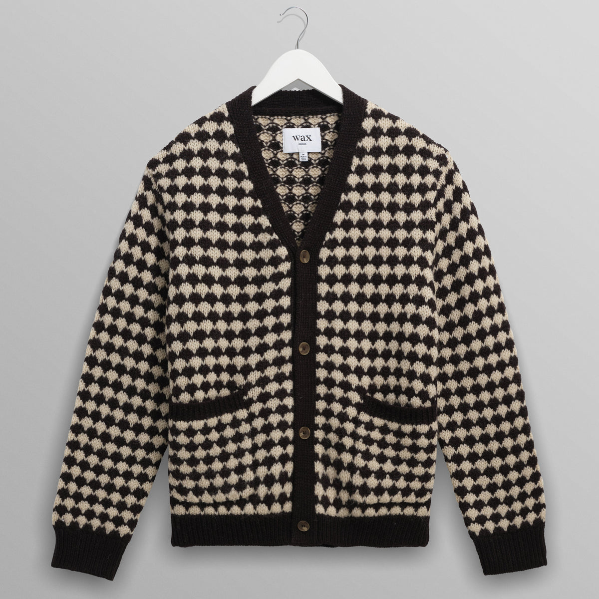 Walker Cardigan in Bubble Knit