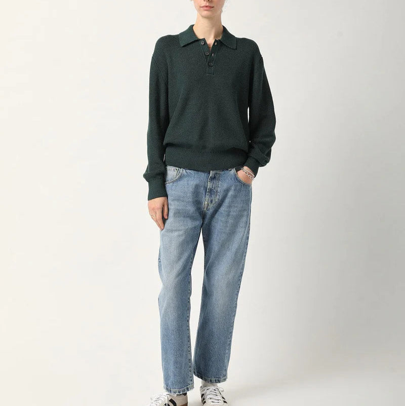 Slouchy Polo in Green