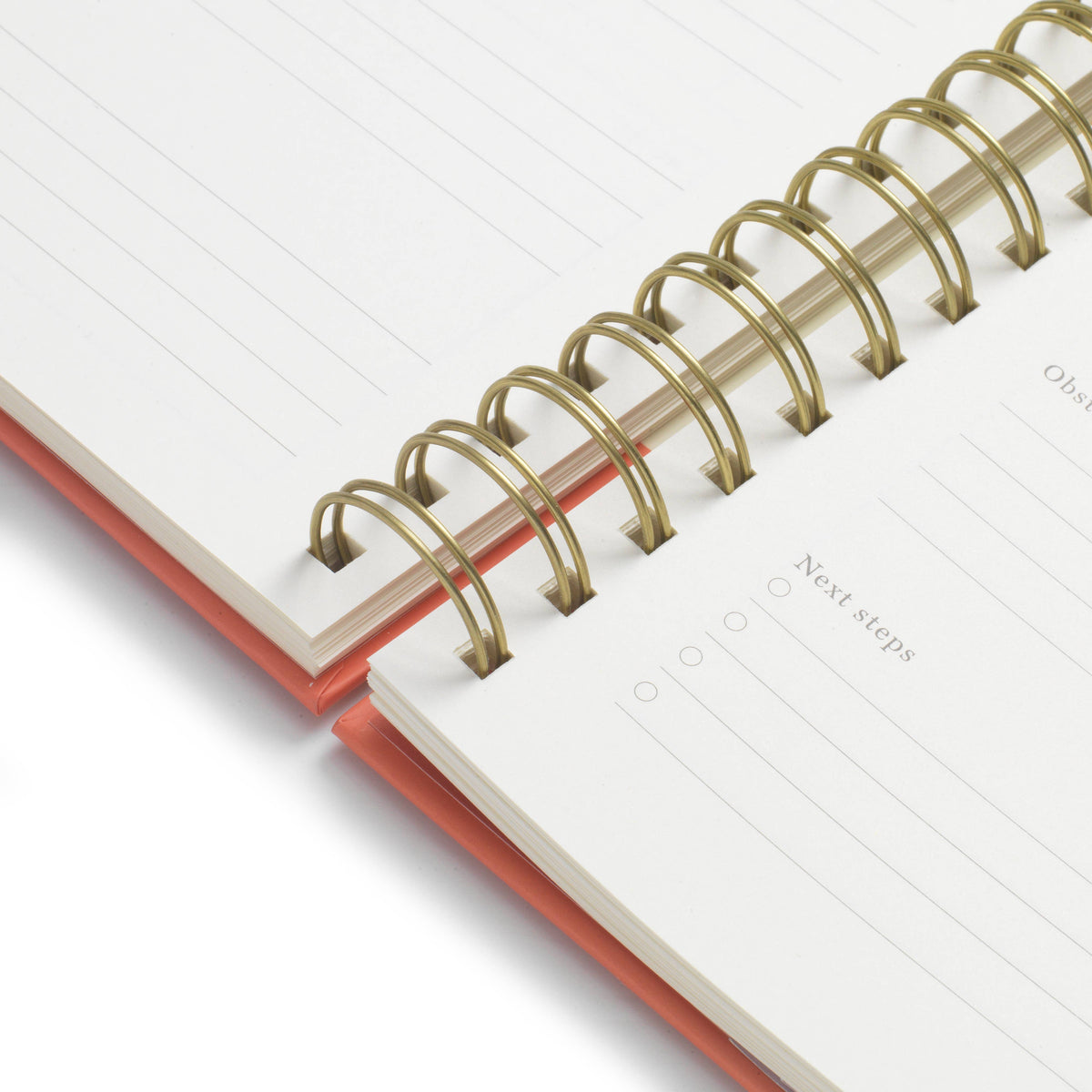 Gradient Orb Hardcover Spiral Daily Planner