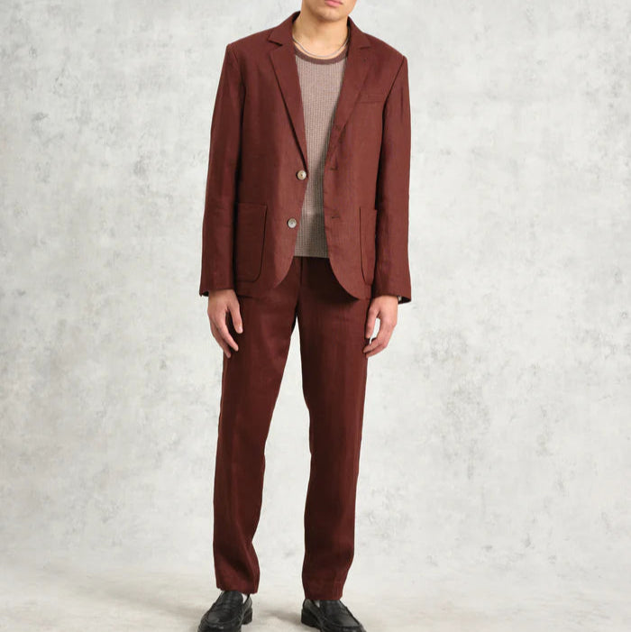 Alp Trouser in Merlot