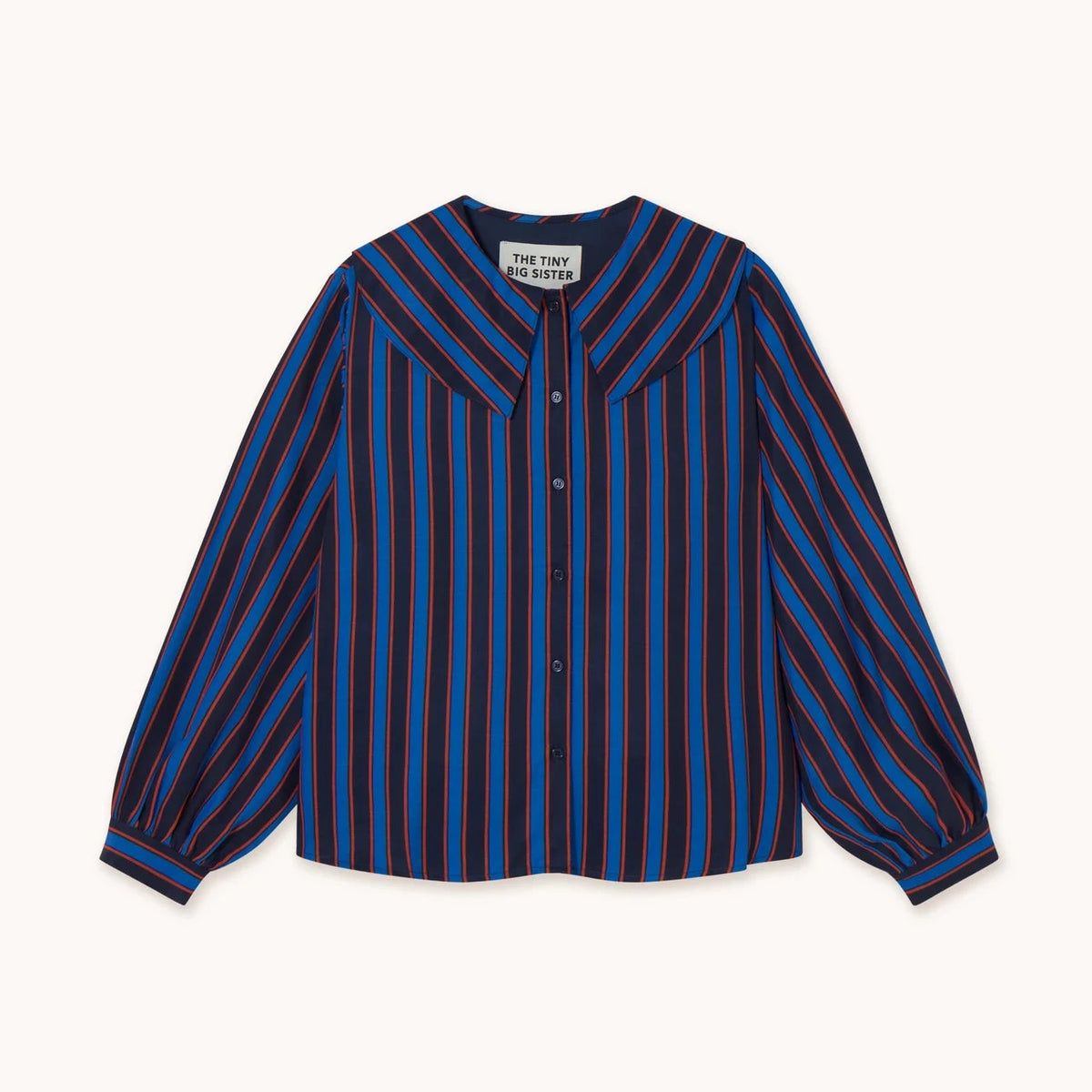 Striped Blouse in Navy