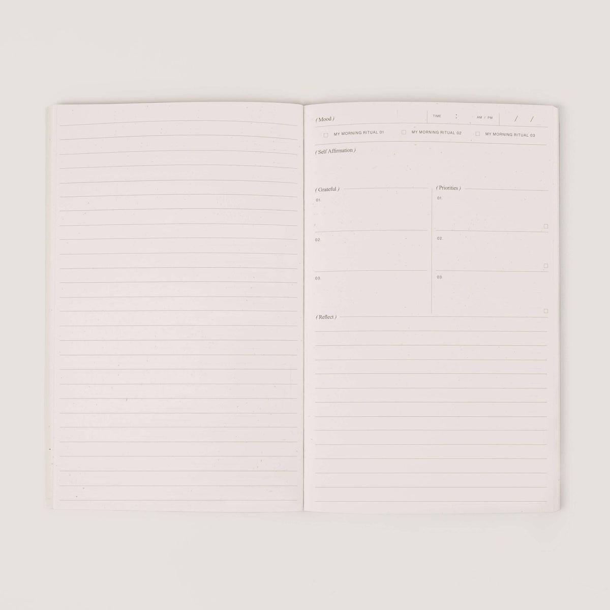 Morning Routine Journal