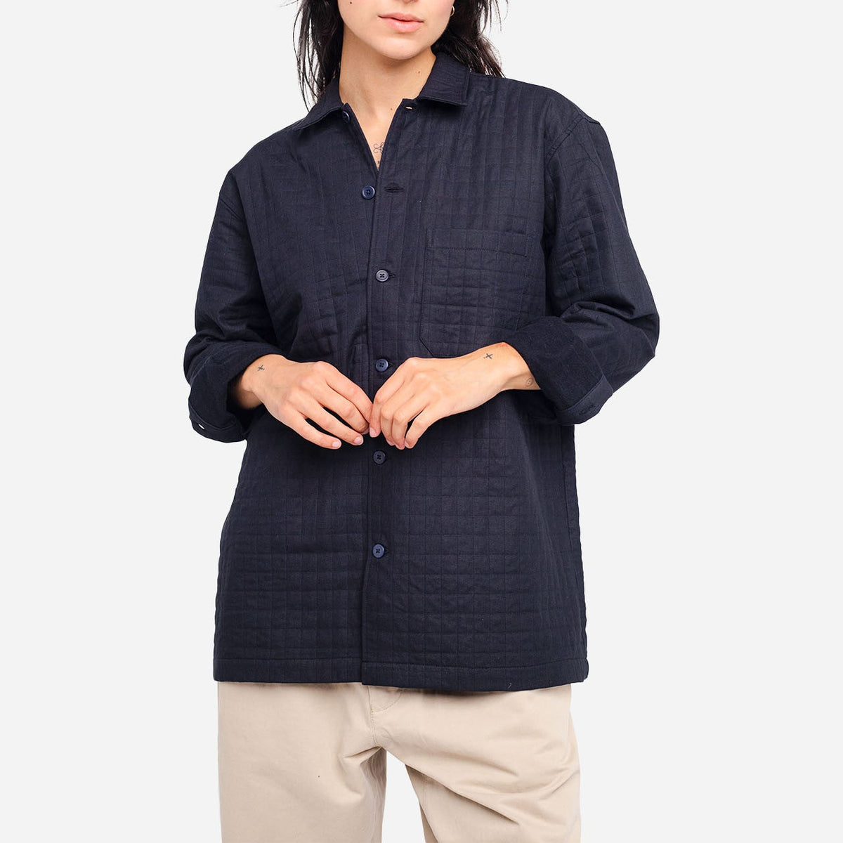 Hokka Shirt in Midnight