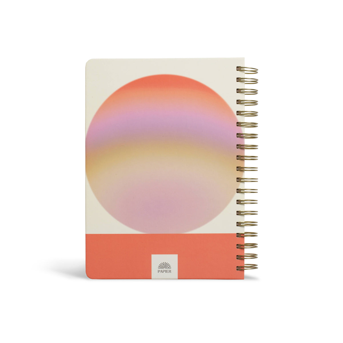 Gradient Orb Hardcover Spiral Daily Planner