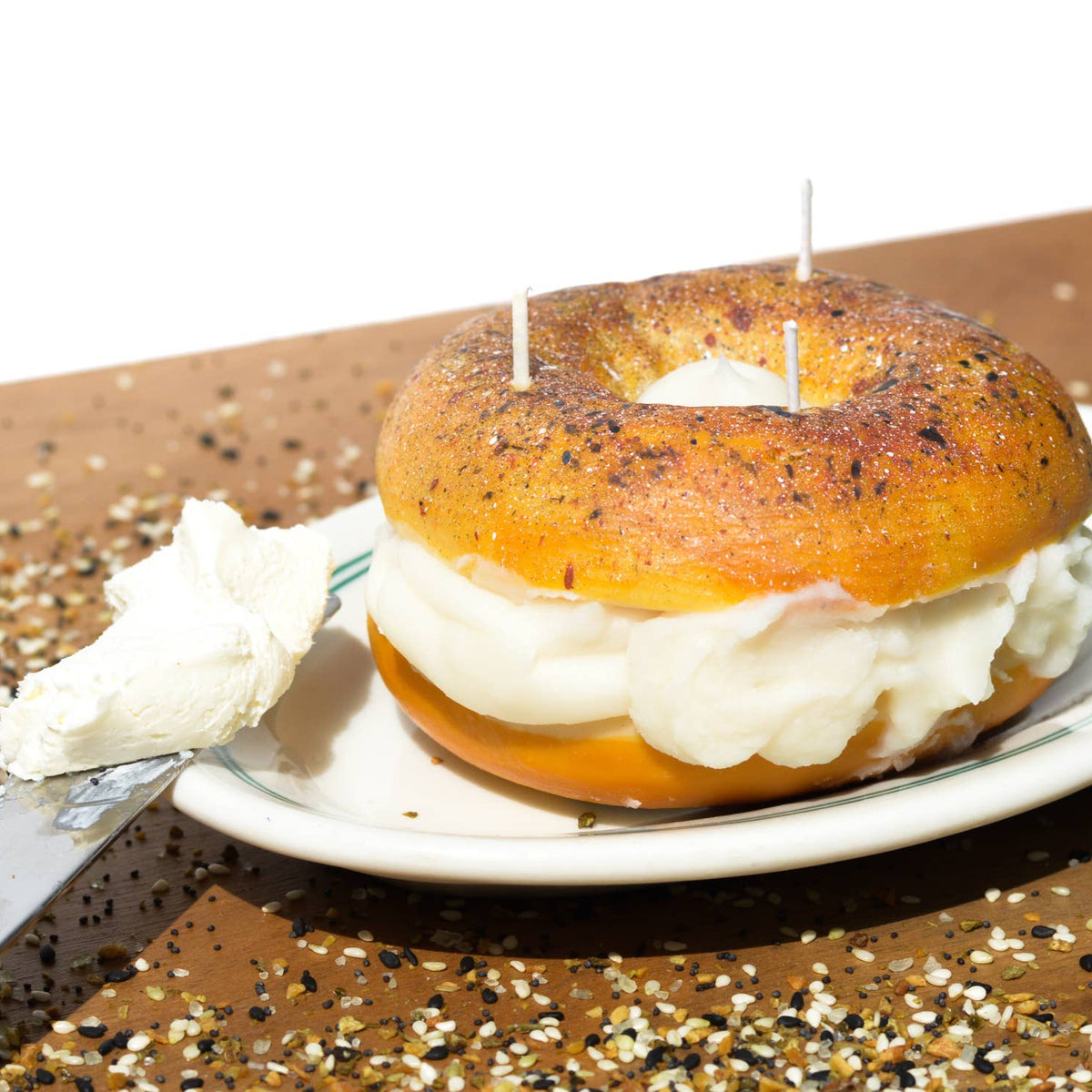 Everything Bagel Candle