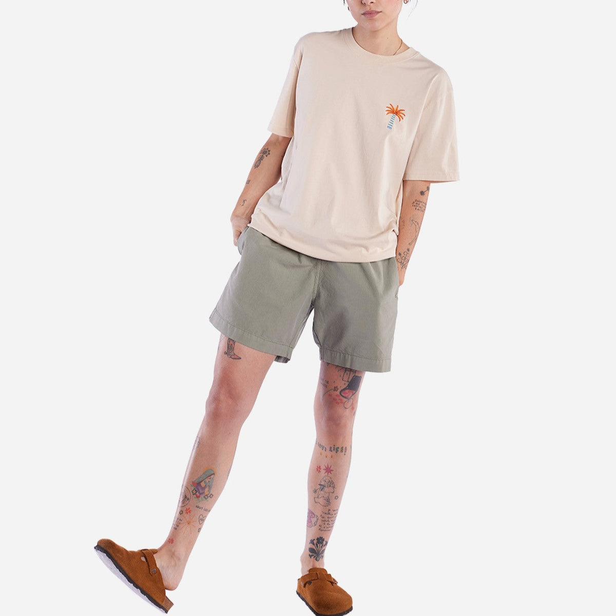 Pejibaye T-Shirt in Cream