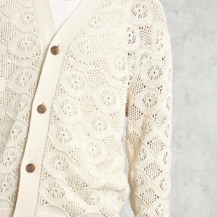 Crosby Cardigan in Ecru