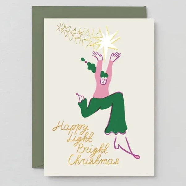 Happy Light Bright Christmas Card