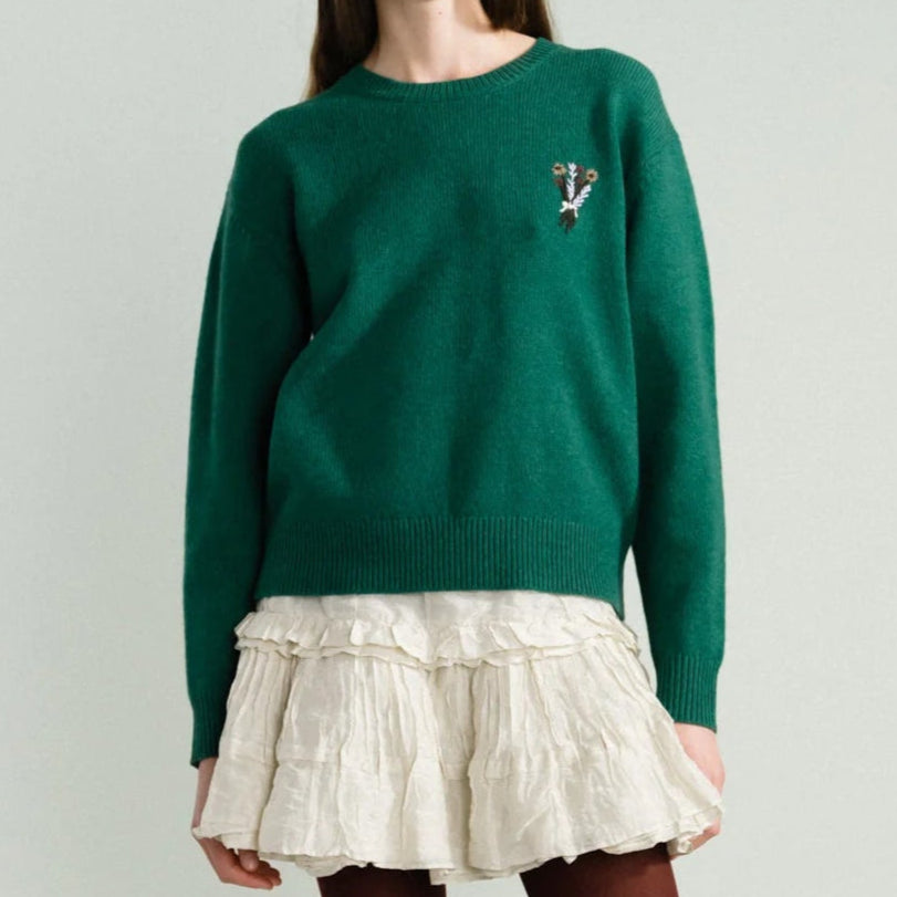 Rhys Crewneck in Green