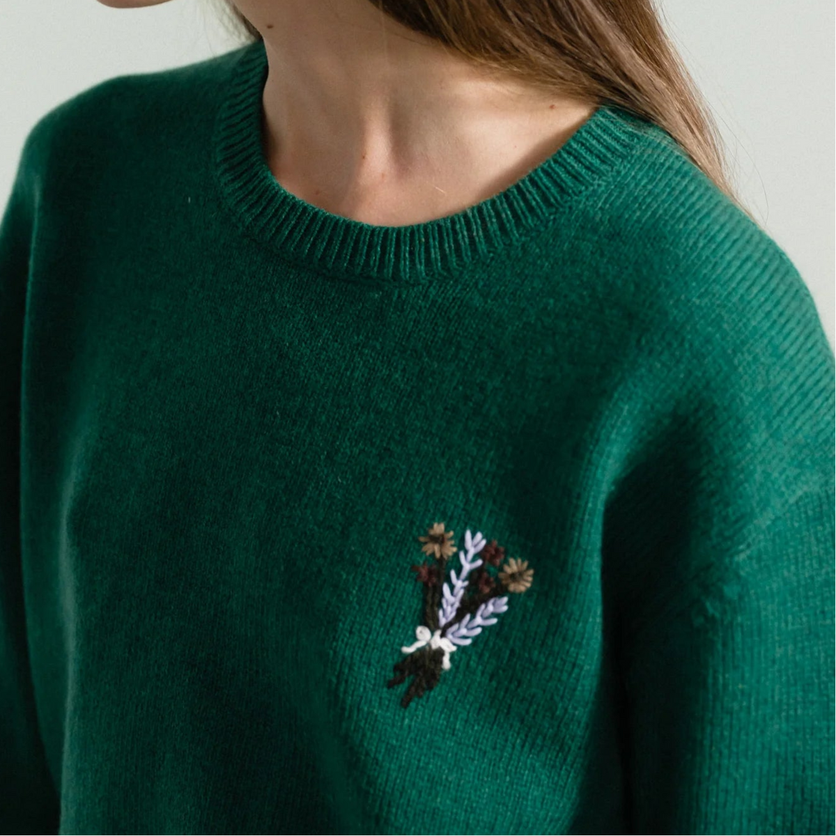 Rhys Crewneck in Green