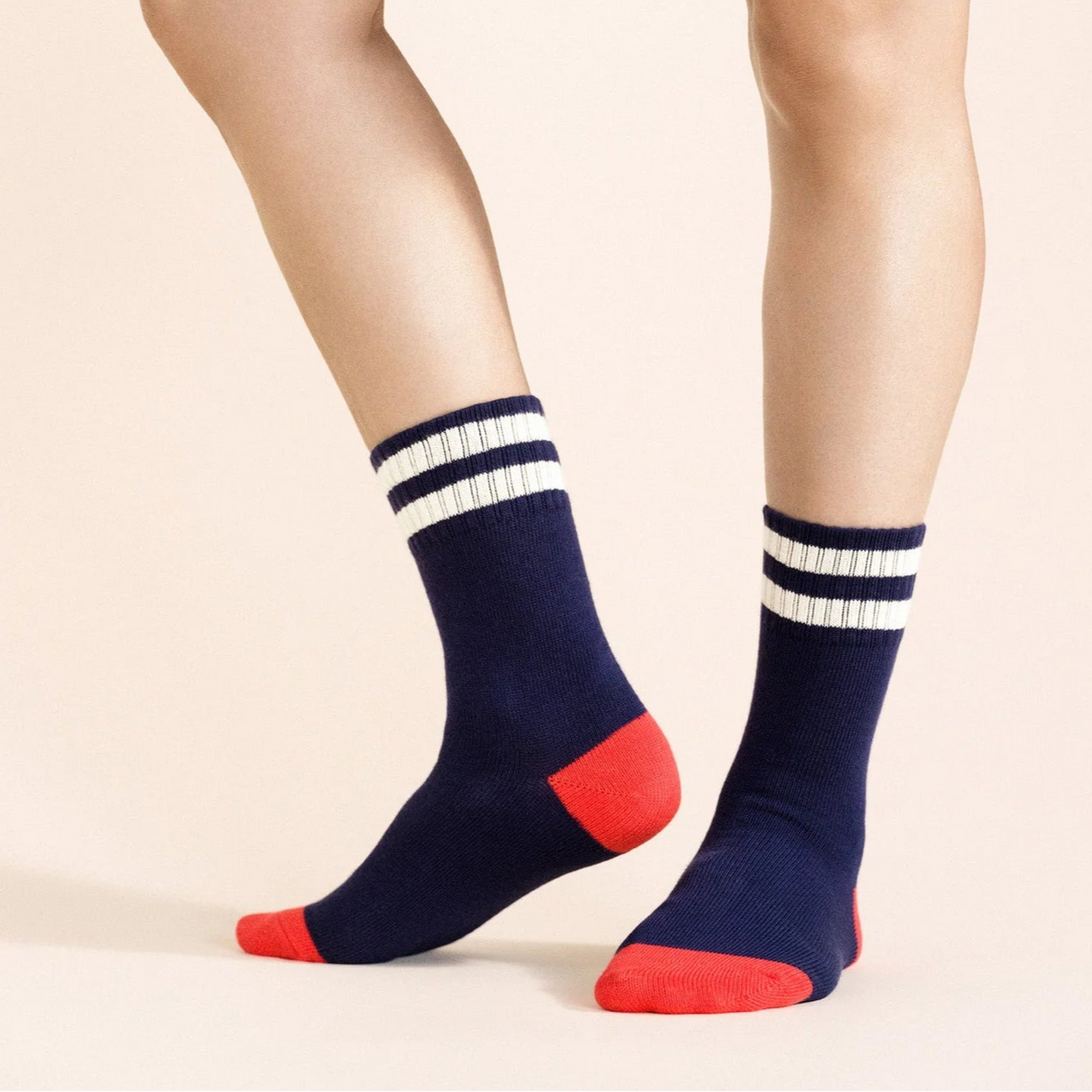 Collegiate Stripe Crew