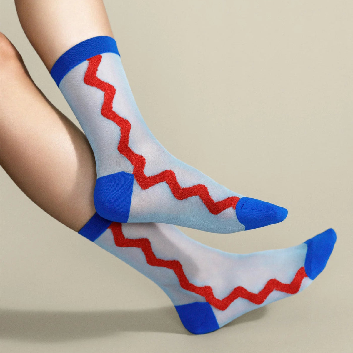 Zig Zag Sheer Crew