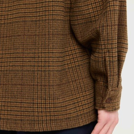 Imperata Over Shirt in Brown