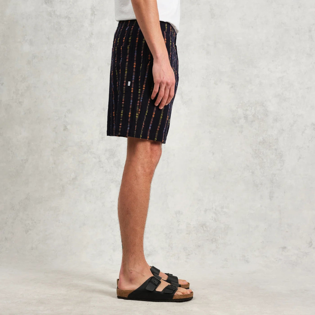 Kurt Short in Multi Loom Stripe