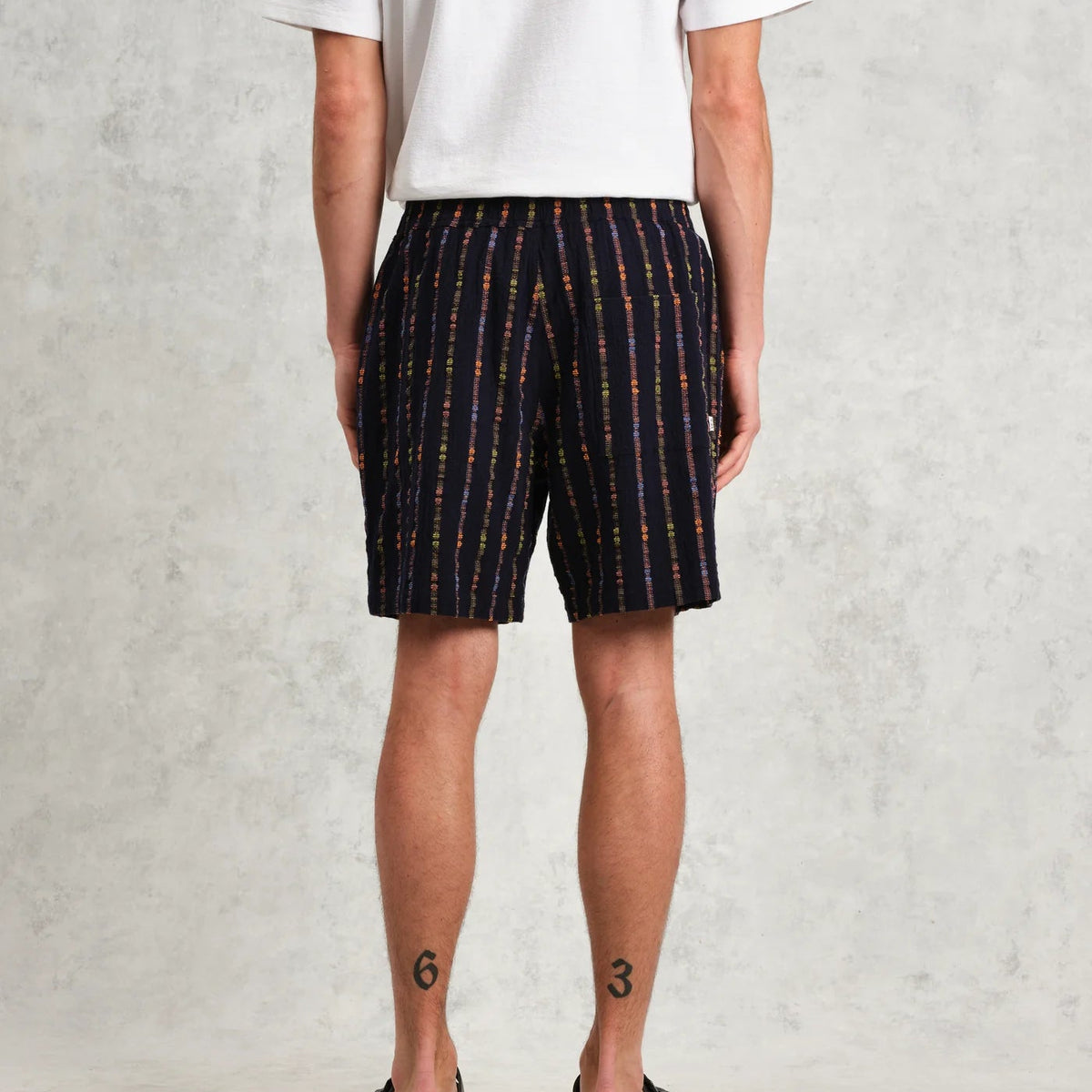 Kurt Short in Multi Loom Stripe