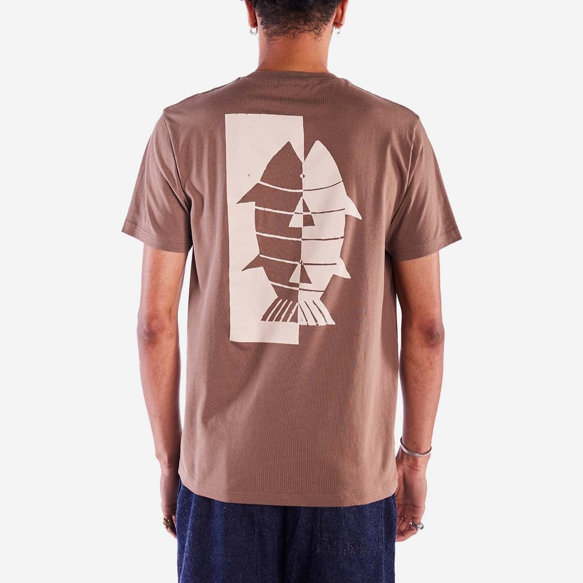 Seabass T-Shirt in Mocha