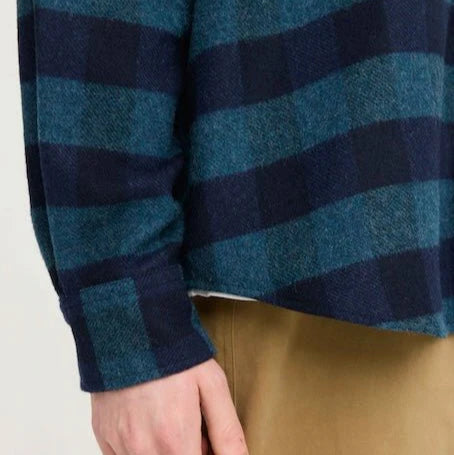 North Point Plaid Shirt in Blue