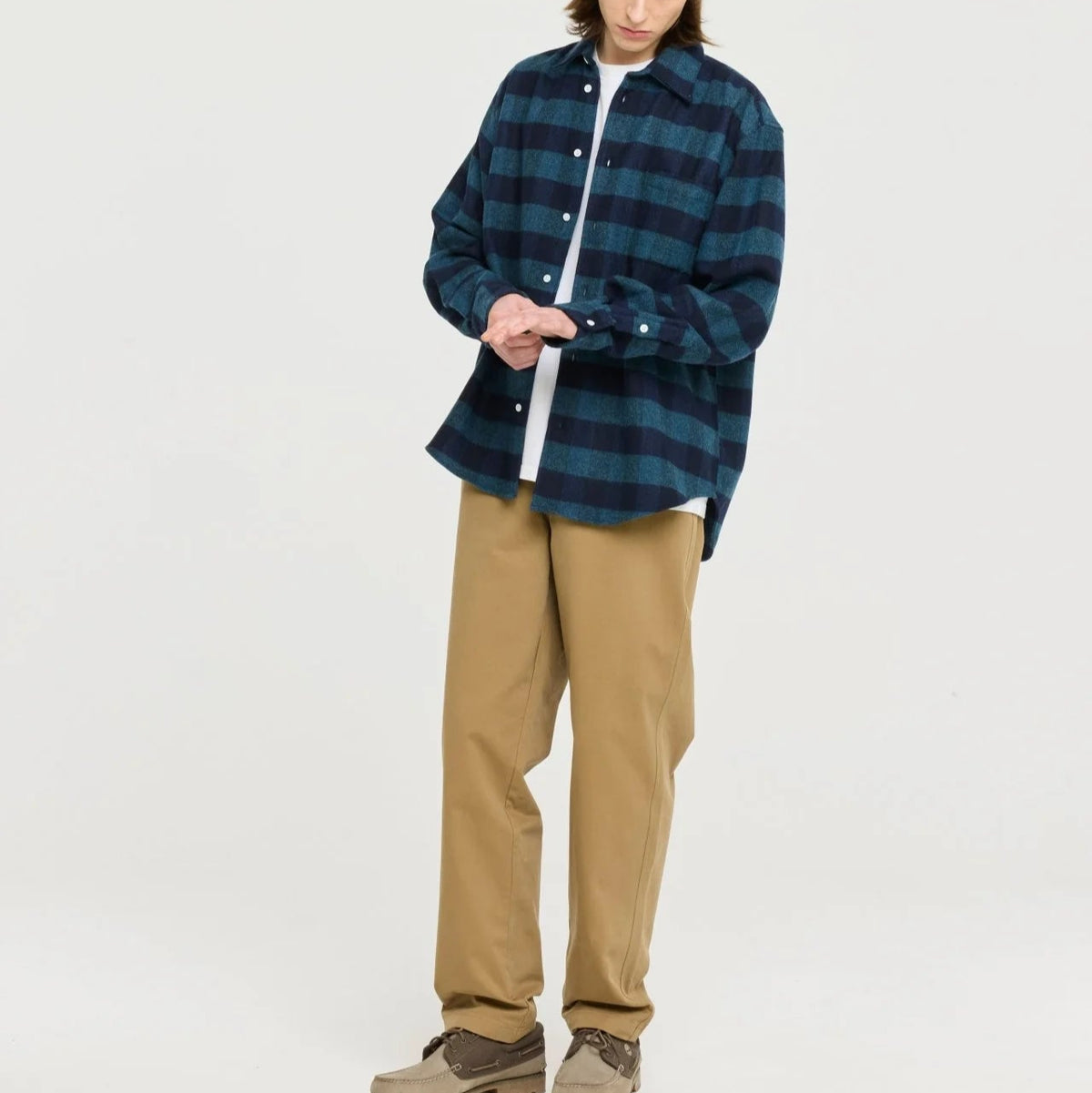 North Point Plaid Shirt in Blue