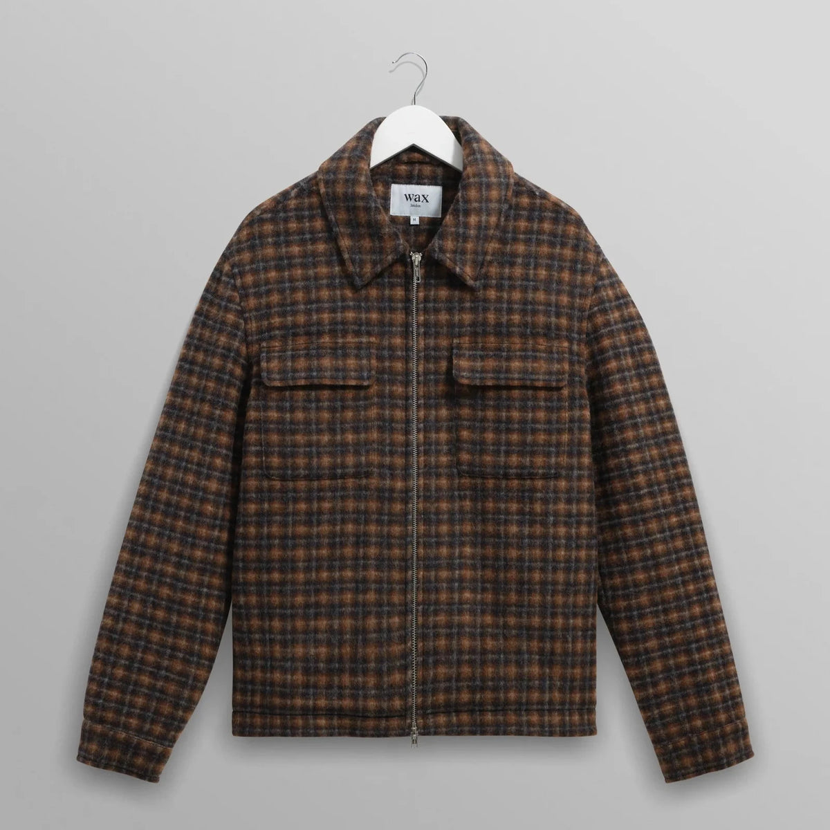 Osier Jacket in Drawn Check