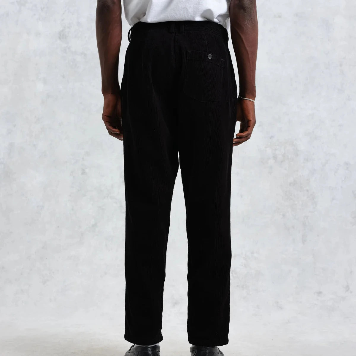 Raleigh Cord Trouser in Black