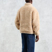 Trimms Borg Jacket in Beige