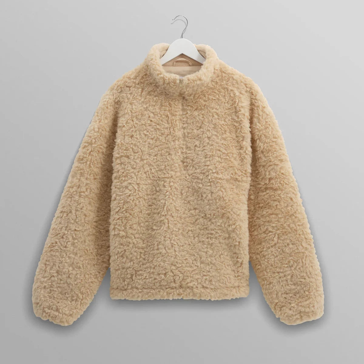 Trimms Borg Jacket in Beige