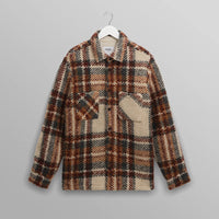 Whiting Overshirt in Wool Blend Bobble