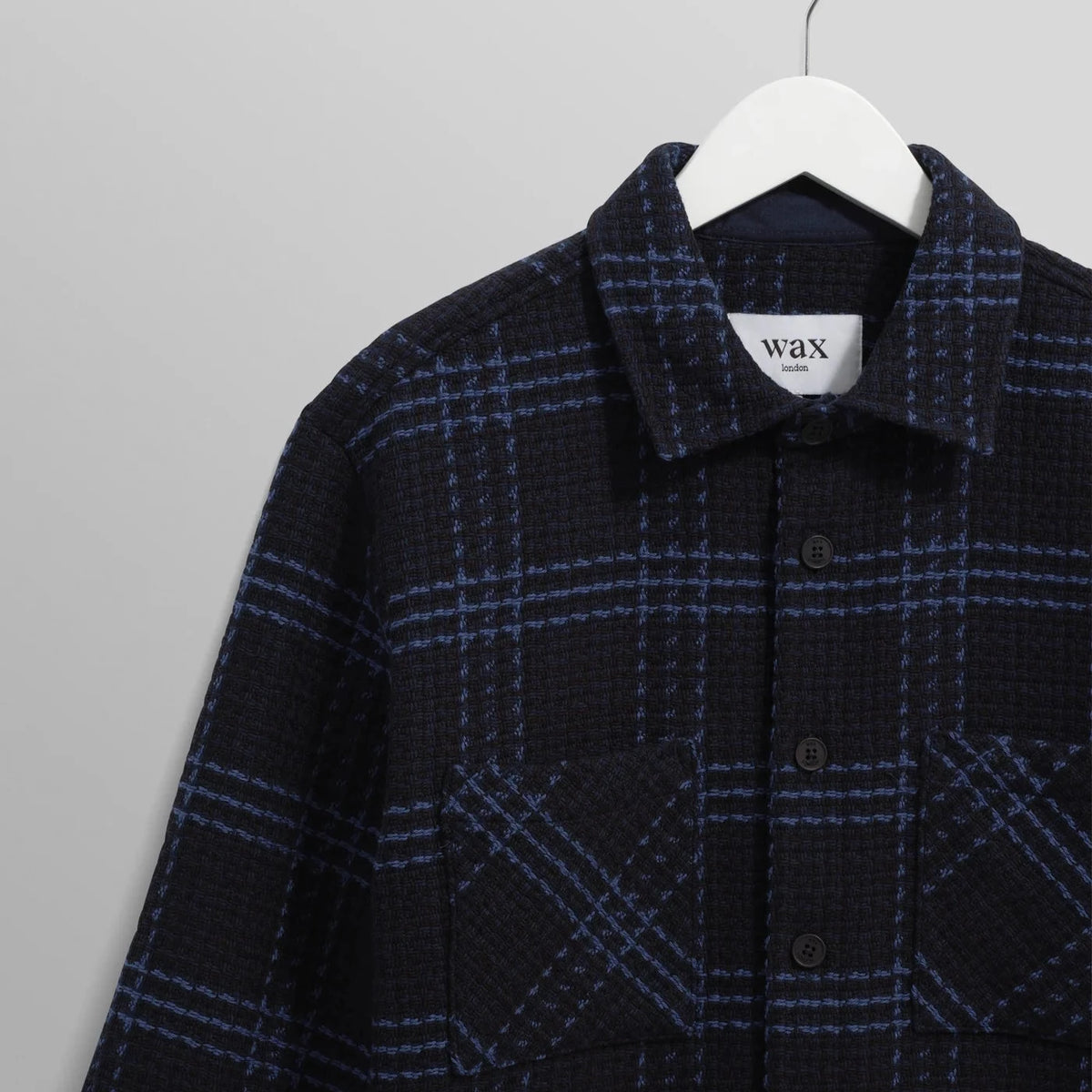 Whiting Overshirt in Skate Check