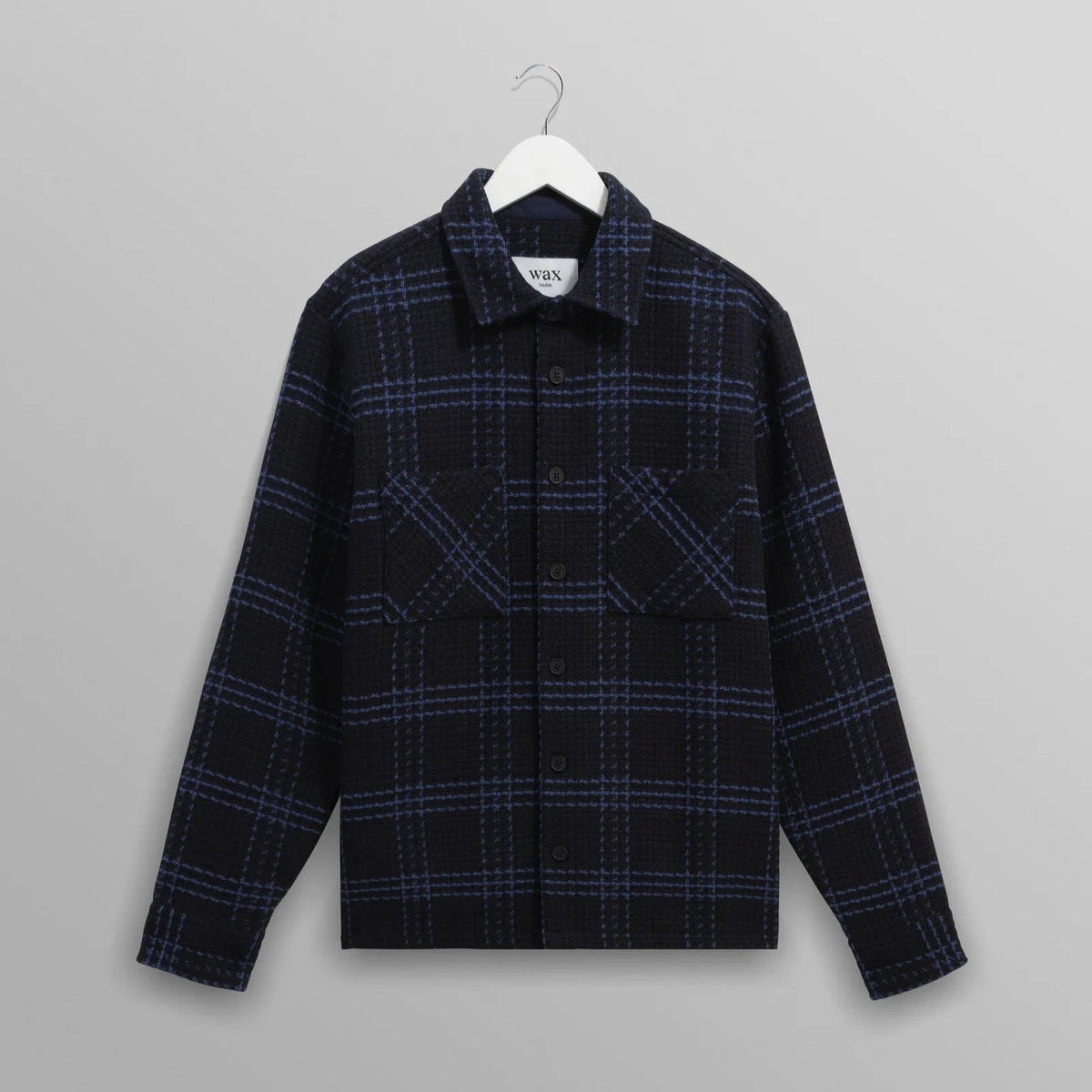 Whiting Overshirt in Skate Check