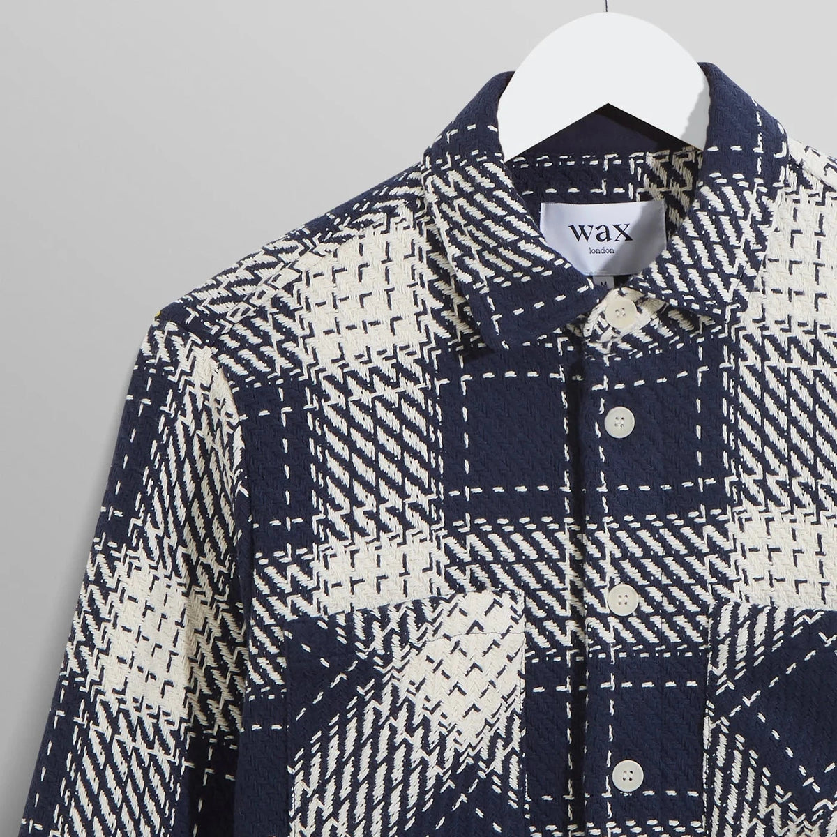 Whiting Overshirt in Marine Beatnik