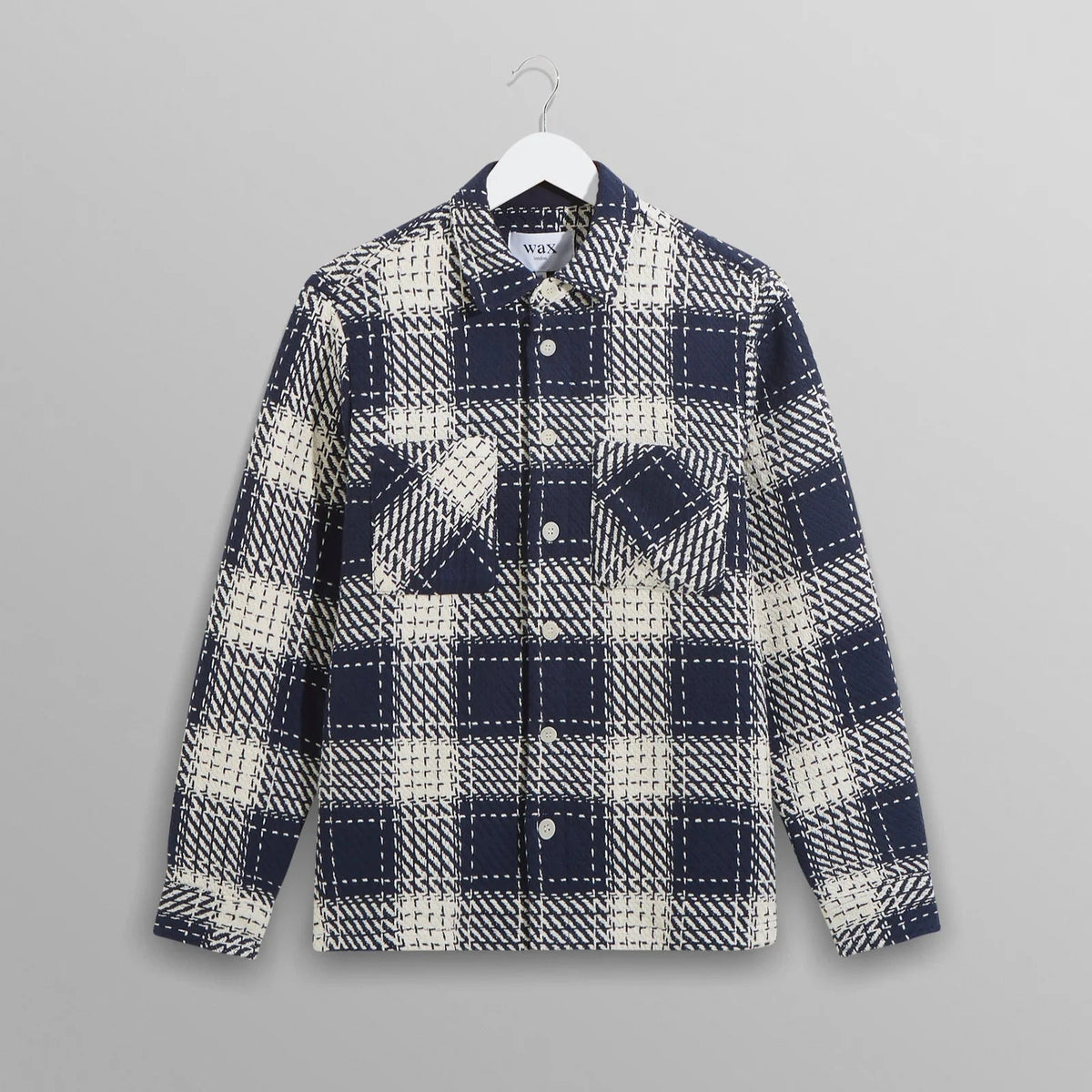 Whiting Overshirt in Marine Beatnik
