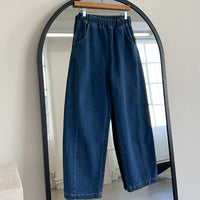 Long Arc Pants in Blue Denim