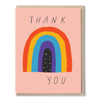 Rainbow Thank You Card