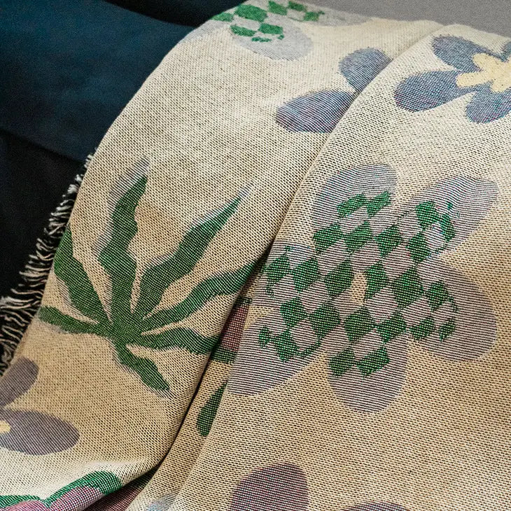Broccoli x Katherine Plumb Weed Blanket