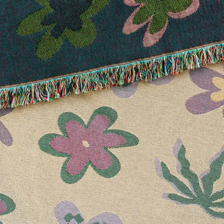 Broccoli x Katherine Plumb Weed Blanket