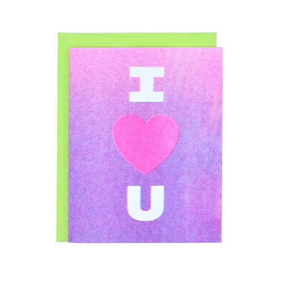 I Heart U Card