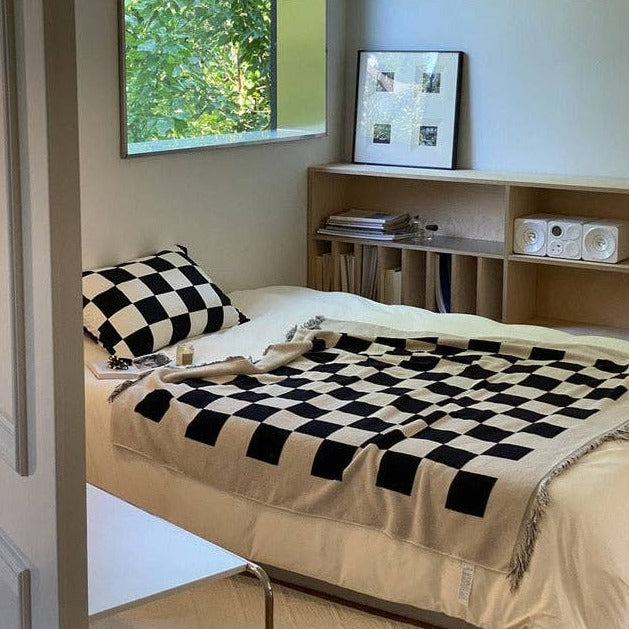 Checkered Oversized Towel