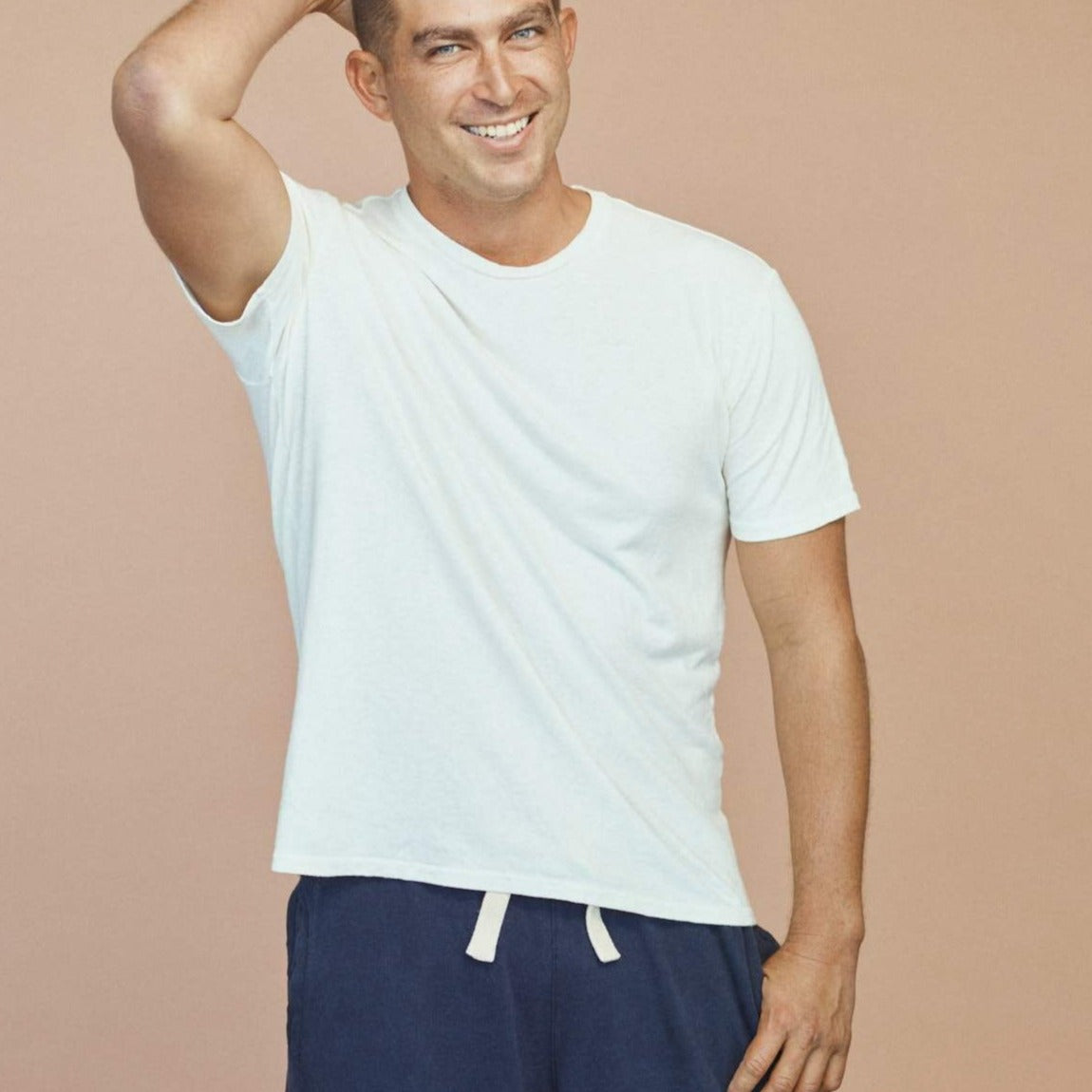Jung Tee in Washed White