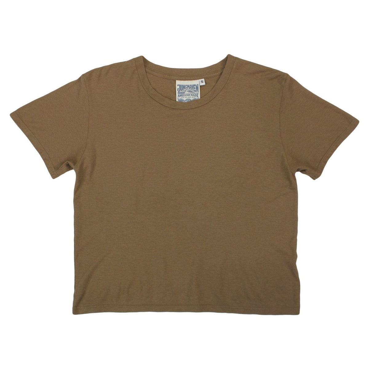 Cropped Ojai Tee in Coyote