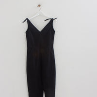 Slate Overalls in Black