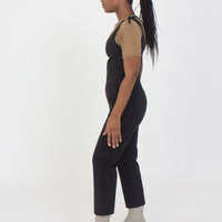 Slate Overalls in Black
