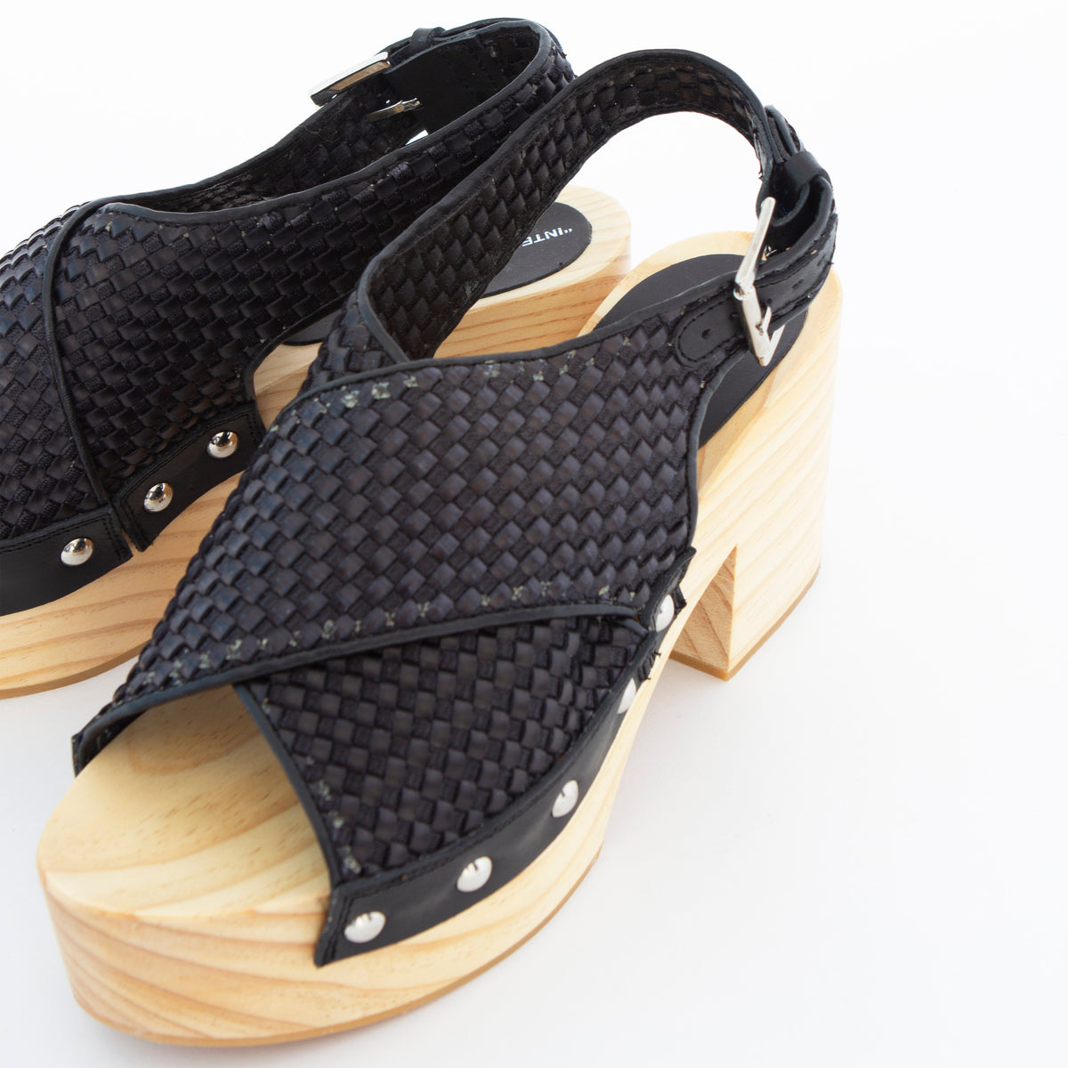 Talk Clog in Black