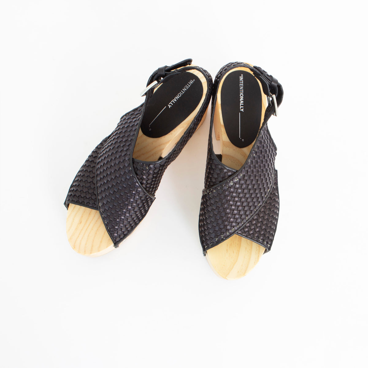 Talk Clog in Black
