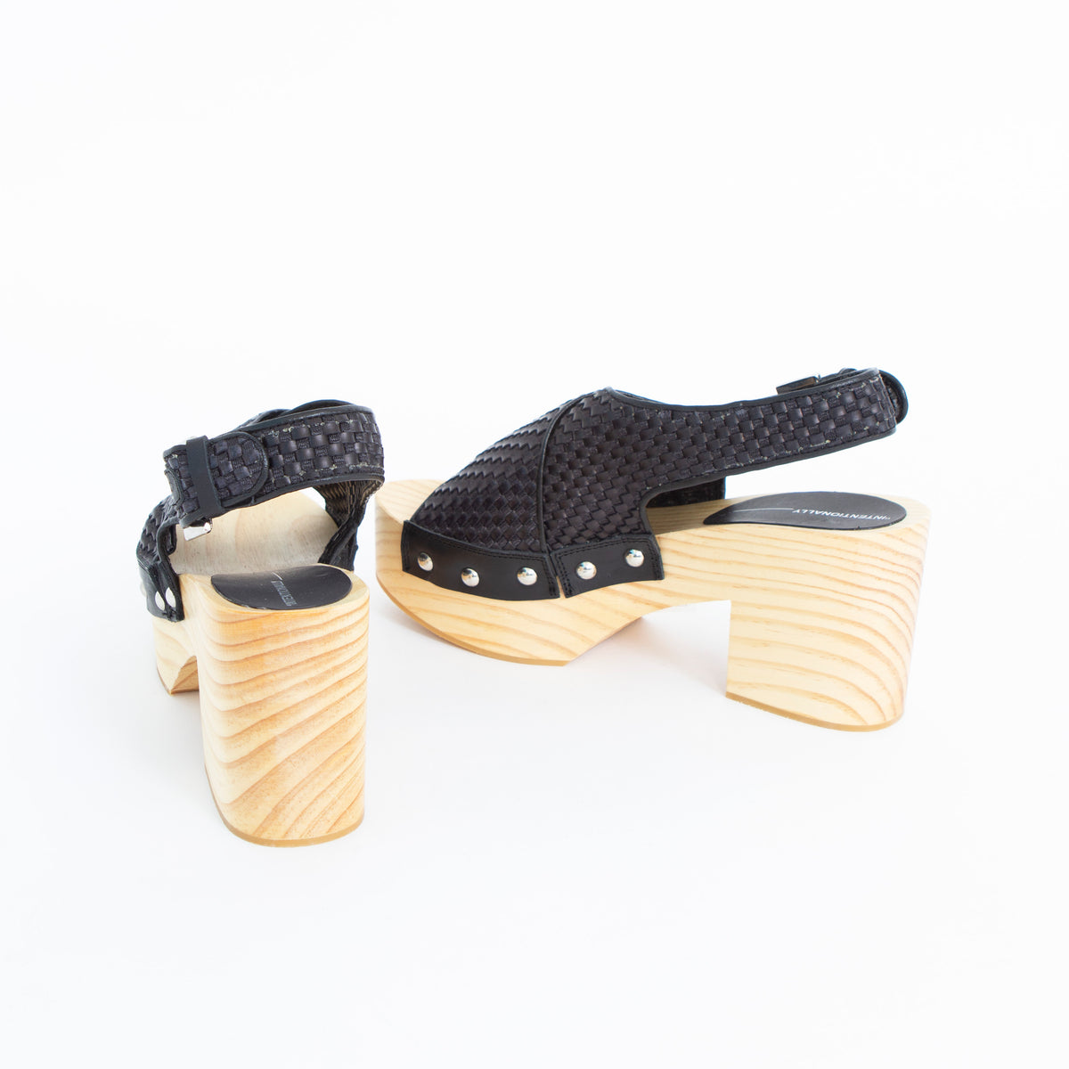 Talk Clog in Black